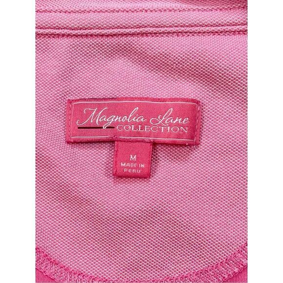 Magnolia Lane Augusta National Masters Embroidered Full Zip Pink Size Medium EUC - Picture 5 of 9